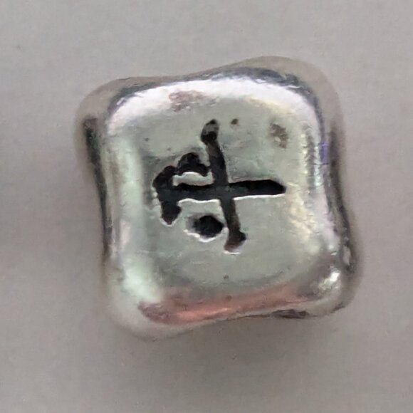 Lot (4) Pandora 925 Sterling Angel, Japanese Peace Sign, Fish, Giraffe Charms - Picture 3 of 11